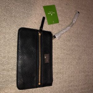 NWT KATE SPADE BLACK WRISTLET